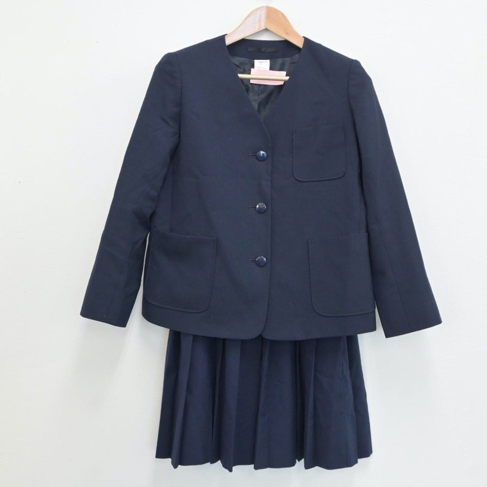 【中古】神奈川県 相模台中学校 女子制服 3点（ブレザー・スカート）sf019035