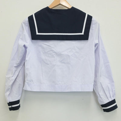 【中古】宮崎県 宮崎西中学校 女子制服 2点（セーラー服）sf019039