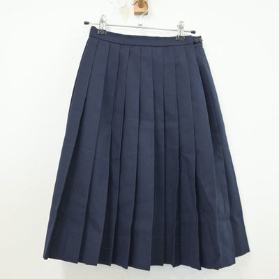 【中古】宮崎県 宮崎西中学校 女子制服 3点（セーラー服・スカート）sf019048