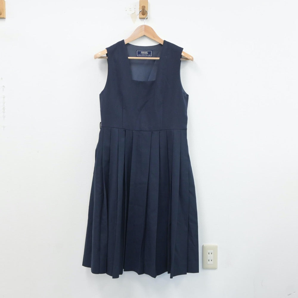 【中古】東京都 江東区立砂町中学校 女子制服 3点（セーラー服・ジャンパースカート）sf019057