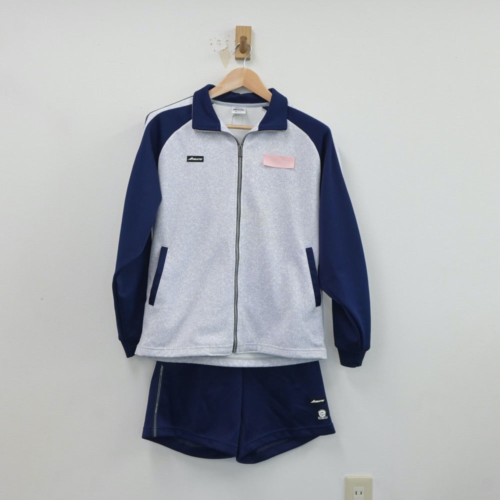 【中古】埼玉県 豊南高等学校 女子制服 3点（ジャージ 上・体操服 上・体操服 下）sf019059