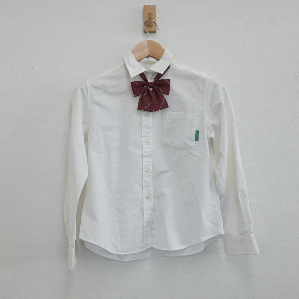 【中古】香川県 高松中央高等学校 女子制服 4点（ブレザー・シャツ・スカート）sf019075