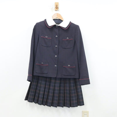 【中古】大阪府 羽衣学園 女子制服 4点（ブレザー・スカート・スカート）sf019102