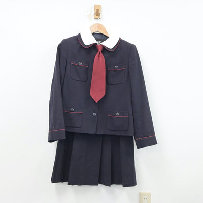 【中古】大阪府 羽衣学園 女子制服 4点（ブレザー・スカート・スカート）sf019102