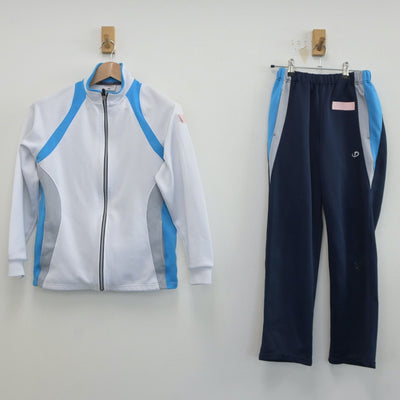 【中古】山形県 山辺高等学校 女子制服 2点（ジャージ 上・ジャージ 下）sf019152