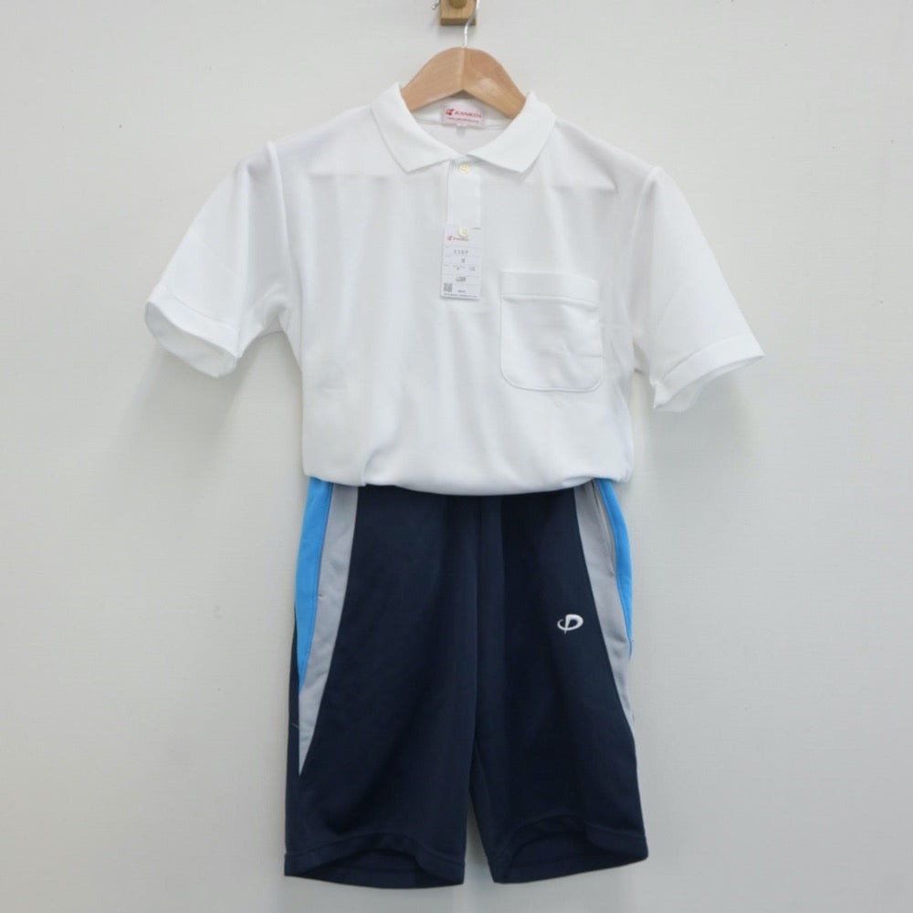 【中古】山形県 山辺高等学校 女子制服 2点（体操服 上・体操服 下）sf019153