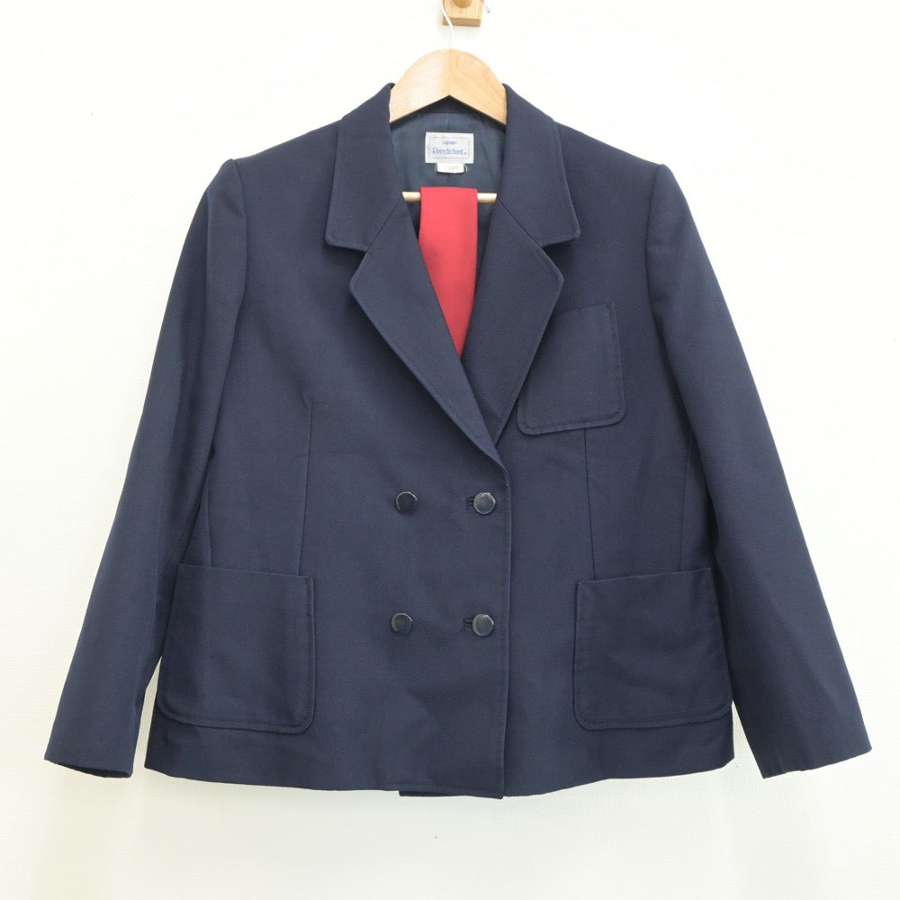 【中古】長野県 諏訪二葉高等学校 女子制服 3点（ブレザー・スカート）sf019154