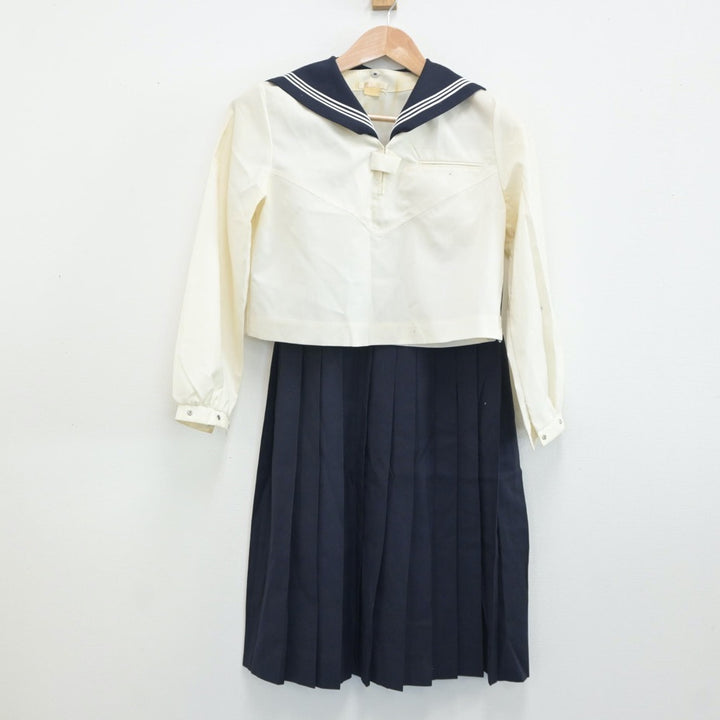 中古制服】東京都 國學院大學久我山中学高等学校 女子制服 3点（セーラー服・セーラー服・スカート）sf019157【リサイクル学生服】 |  中古制服通販パレイド