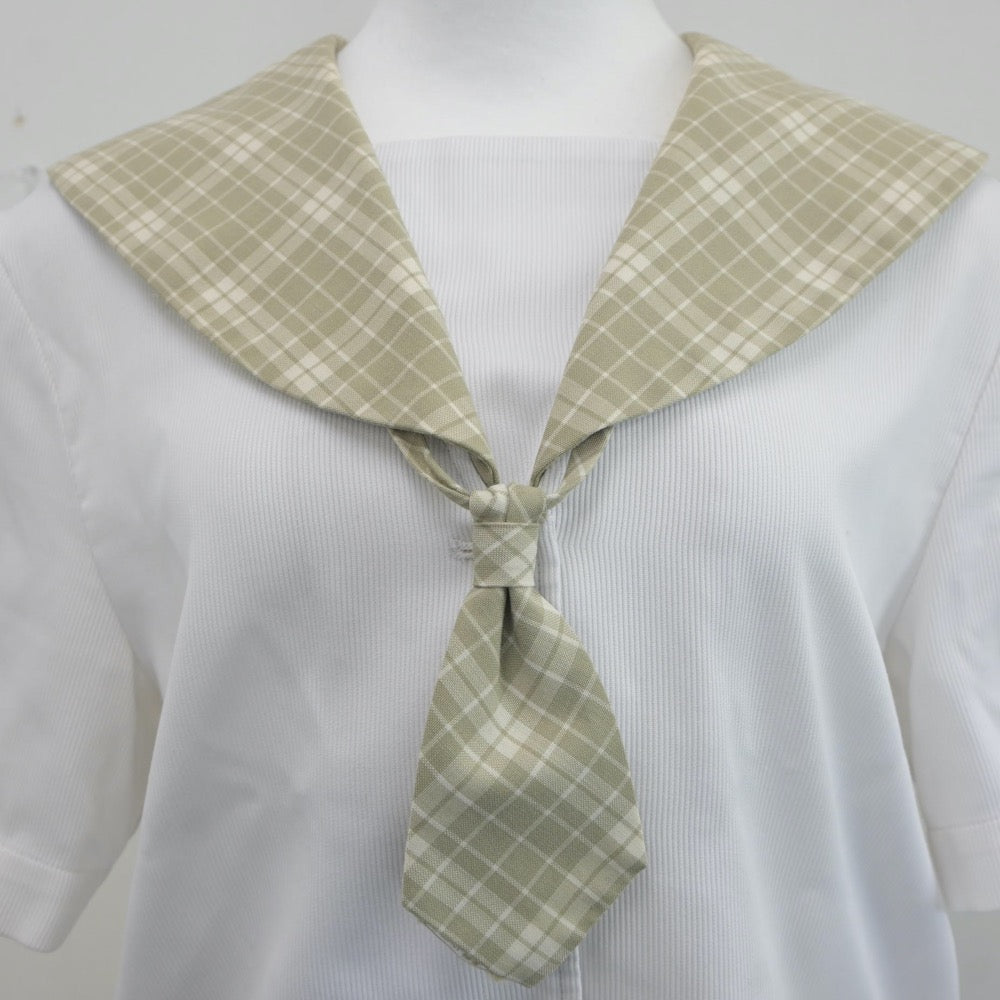 【中古】埼玉県 越谷南高等学校 女子制服 3点（セーラー服・スカート）sf019163