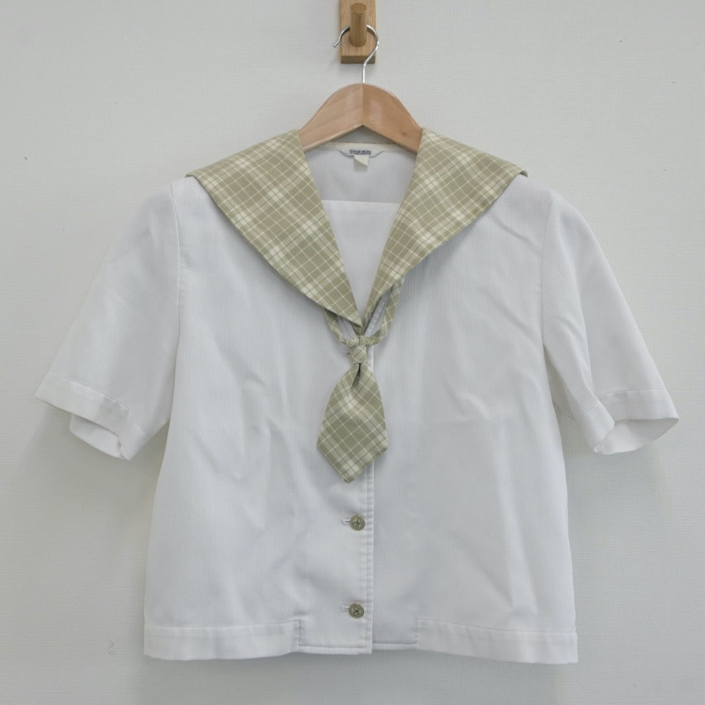 【中古】埼玉県 越谷南高等学校 女子制服 2点（セーラー服）sf019164