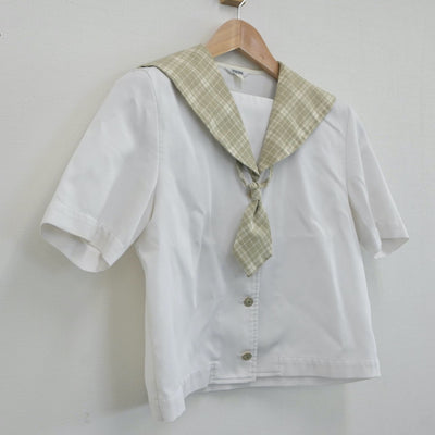 【中古】埼玉県 越谷南高等学校 女子制服 2点（セーラー服）sf019164