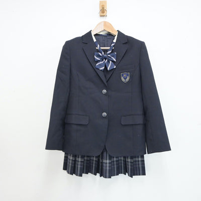 【中古】東京都 東京都立新宿高等学校 女子制服 4点（ブレザー・スカート）sf019165