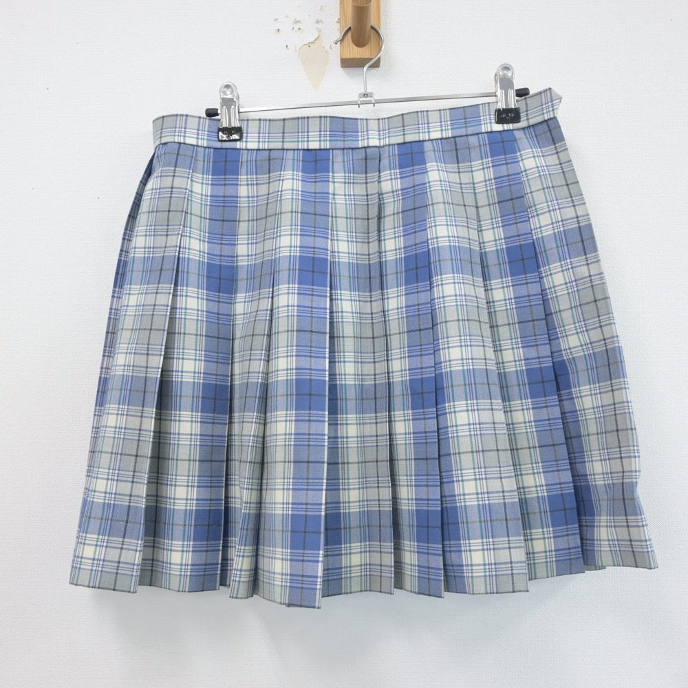 【中古】群馬県 群馬県立玉村高等学校 女子制服 2点（ニットベスト・スカート）sf019168