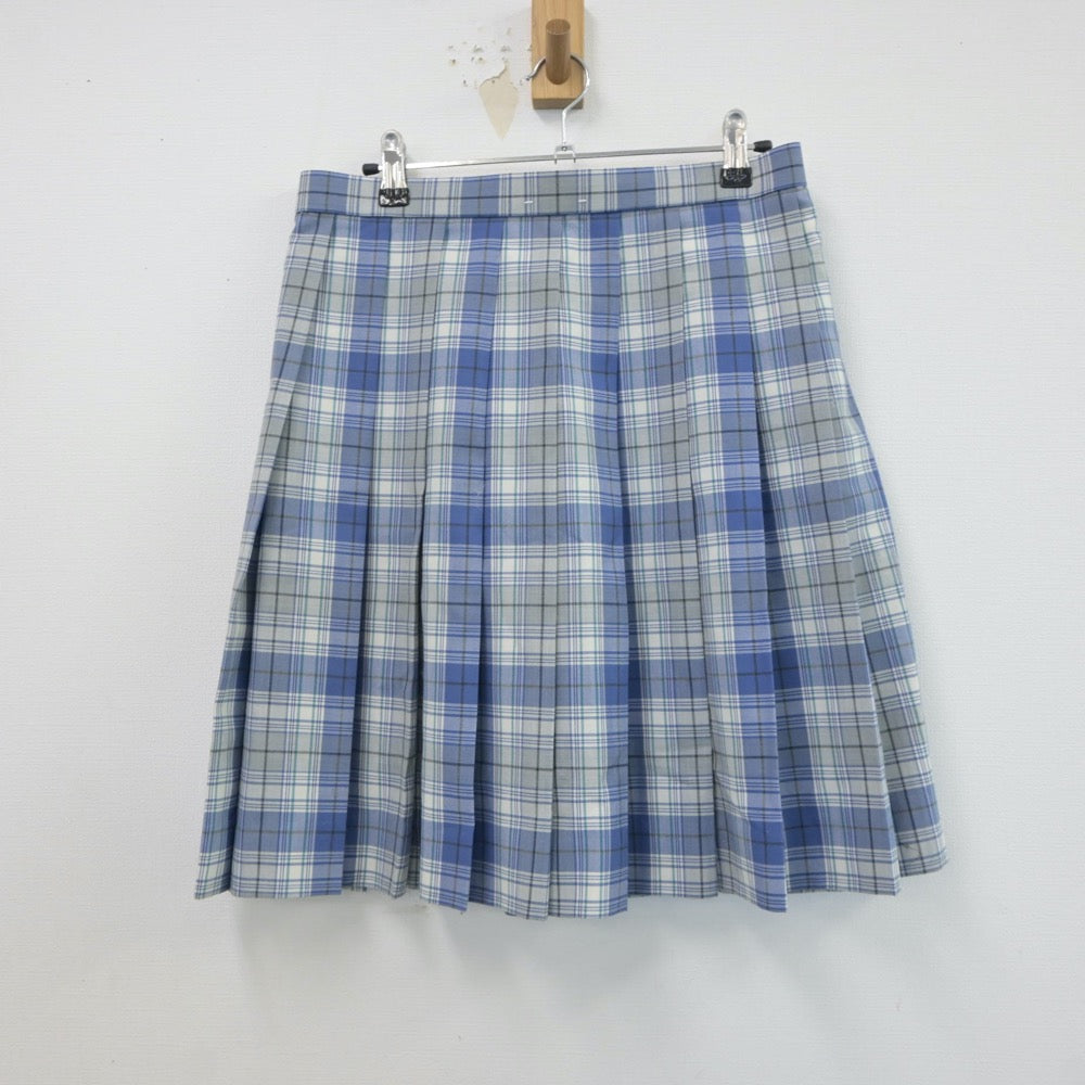 【中古】群馬県 群馬県立玉村高等学校 女子制服 2点（ニット・スカート）sf019171