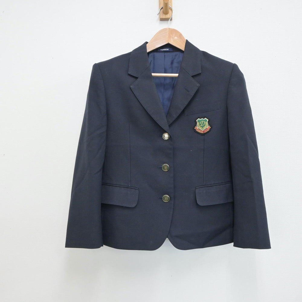 【中古】宮城県 大河原町立大河原中学校 女子制服 1点（ブレザー）sf019174