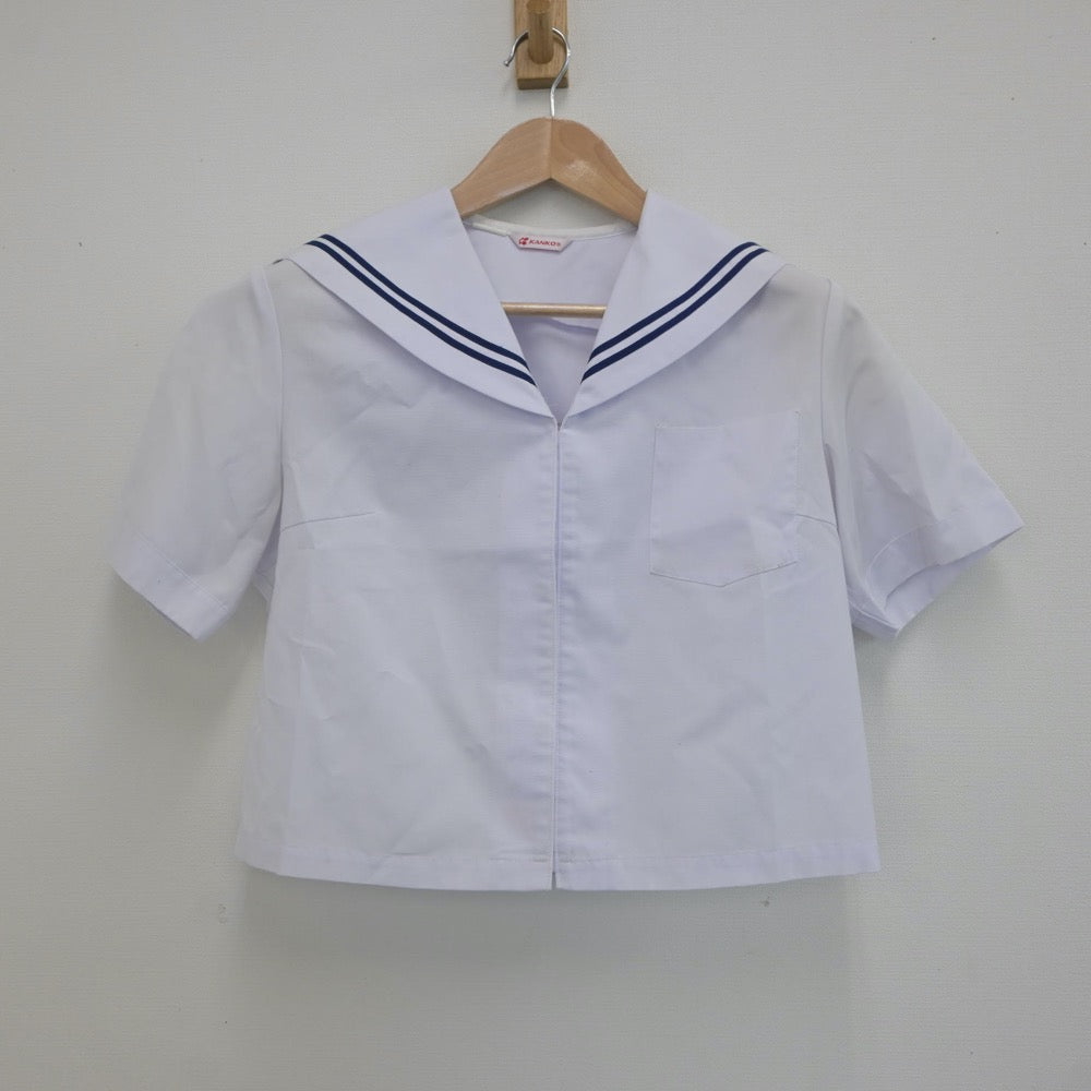 【中古】和歌山県 和歌山市立貴志中学校 女子制服 2点（セーラー服）sf019178