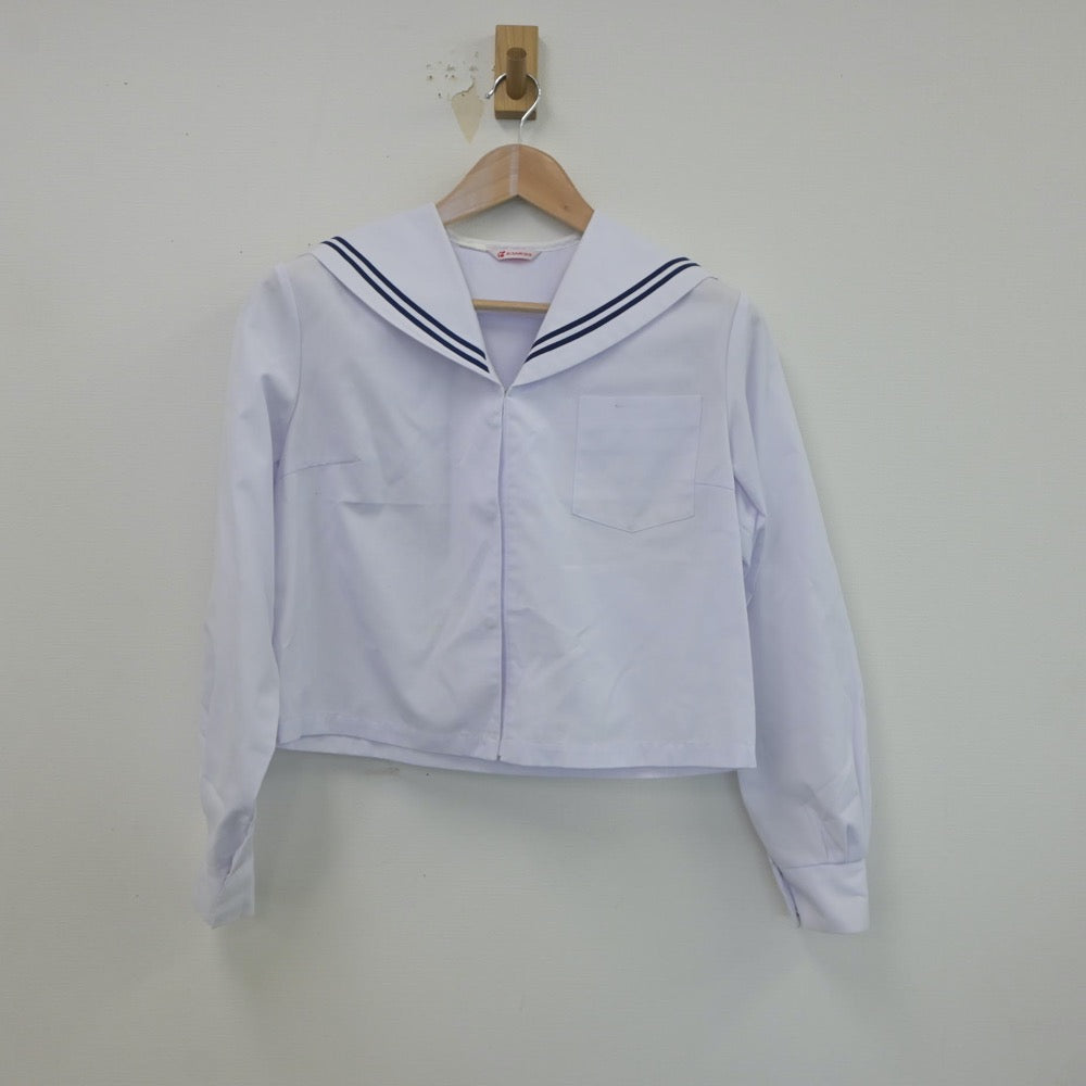 【中古】和歌山県 和歌山市立貴志中学校 女子制服 2点（セーラー服）sf019178