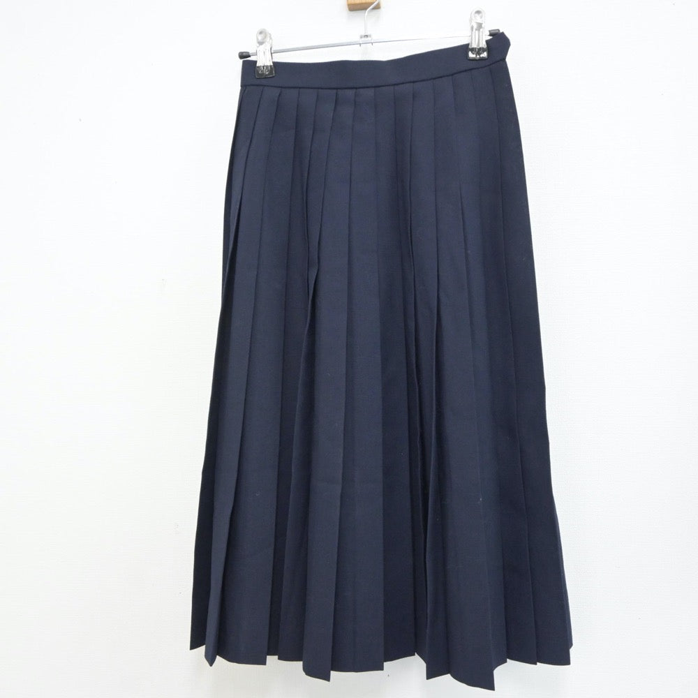 【中古】岐阜県 中津川市立坂本中学校 女子制服 2点（スカート・スカート）sf019181