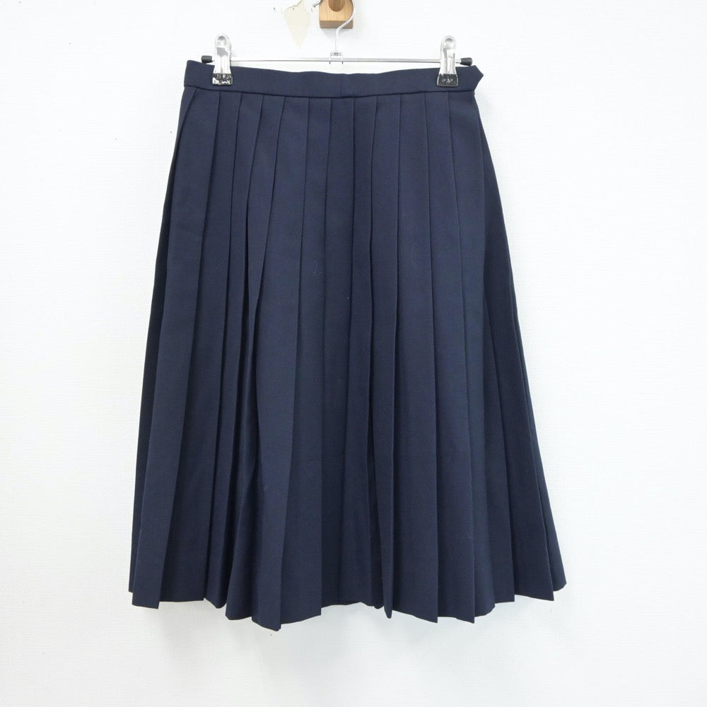 【中古】岐阜県 中津川市立坂本中学校 女子制服 2点（スカート・スカート）sf019181