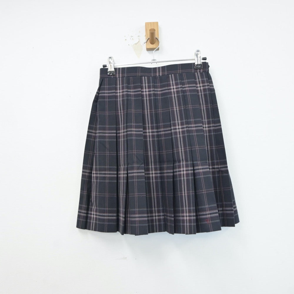 【中古】東京都 町田市立忠生中学校 女子制服 2点（ニット・スカート）sf019197