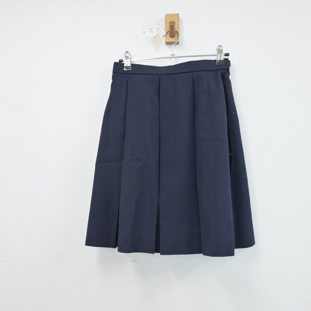 【中古】神奈川県 横浜市立浜中学校 女子制服 4点（ブレザー・ベスト・シャツ・スカート）sf019198