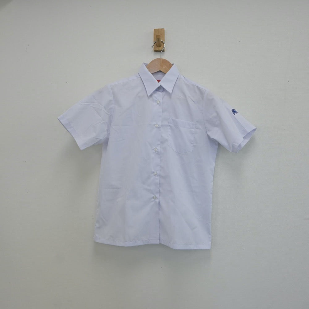 【中古】神奈川県 横浜市立浜中学校 女子制服 3点（シャツ・ベスト・スカート）sf019199