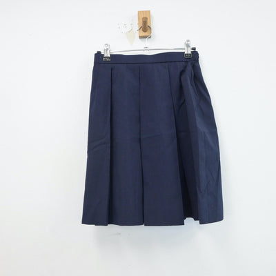 【中古】神奈川県 横浜市立浜中学校 女子制服 3点（シャツ・ベスト・スカート）sf019199