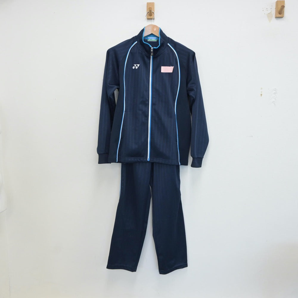 【中古】東京都 東京都立蔵前工業高等学校 女子制服 4点（ジャージ 上・体操服 上・ジャージ 下・体操服 下）sf019200