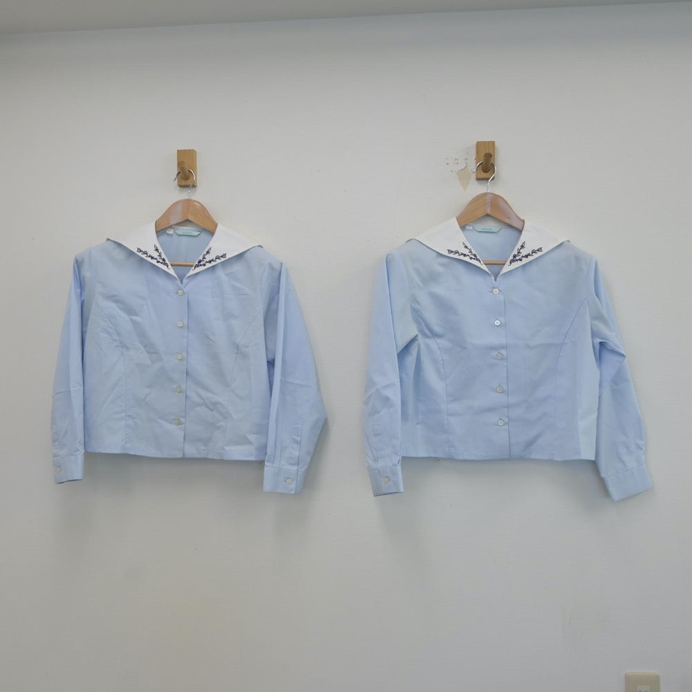 【中古】和歌山県 和歌山開智高等学校 女子制服 2点（セーラー服）sf019207