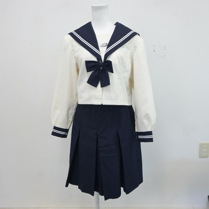 【中古制服】和歌山県 和歌山開智高等学校 女子制服 4点（セーラー服・ニット・スカート）sf019209【リサイクル学生服】 | 中古制服通販パレイド