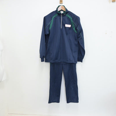 【中古】和歌山県 和歌山開智高等学校 女子制服 2点（ジャージ 上・ジャージ 下）sf019210