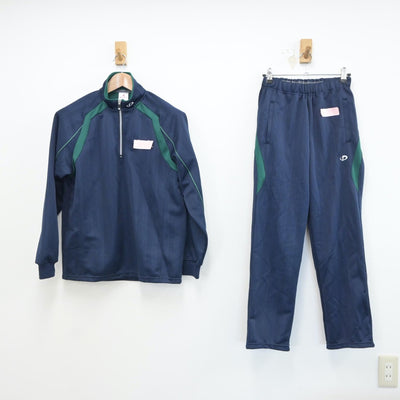 【中古】和歌山県 和歌山開智高等学校 女子制服 2点（ジャージ 上・ジャージ 下）sf019210