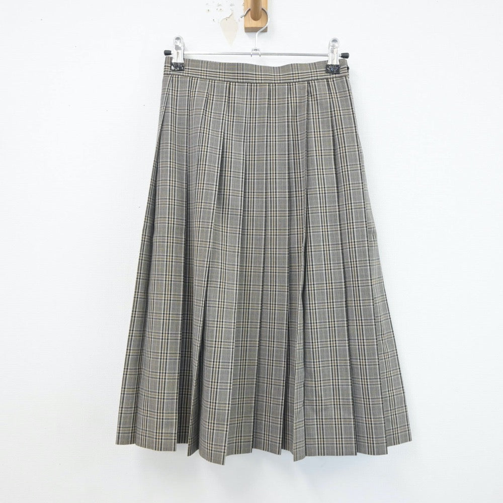 【中古】静岡県 静岡県立小笠高等学校 女子制服 3点（シャツ・ニットベスト・スカート）sf019212