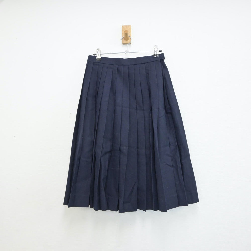 【中古】兵庫県 兵庫県立小野高等学校 女子制服 3点（セーラー服・スカート）sf019214