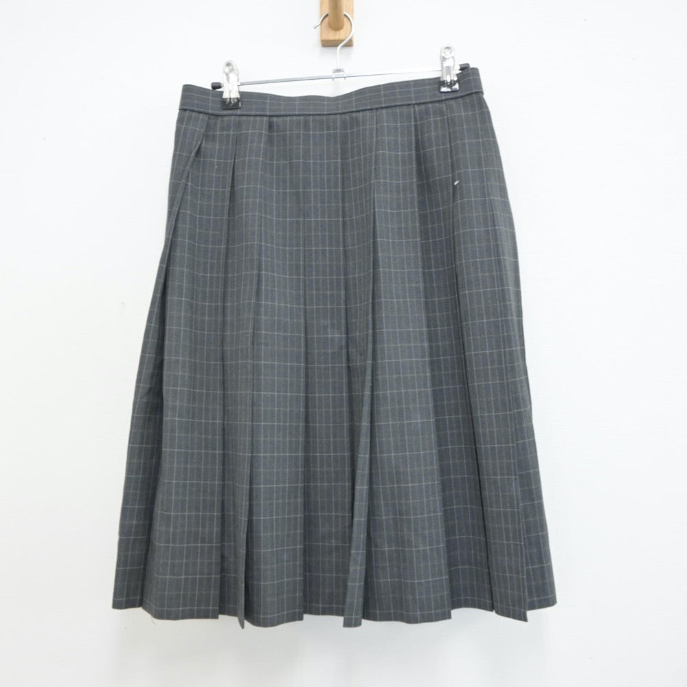 【中古】奈良県 奈良県立青翔高等学校 女子制服 4点（シャツ・ニットベスト・スカート）sf019217