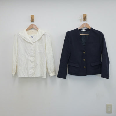 【中古】奈良県 橿原学院高等学校 女子制服 3点（ブレザー・シャツ・スカート）sf019219