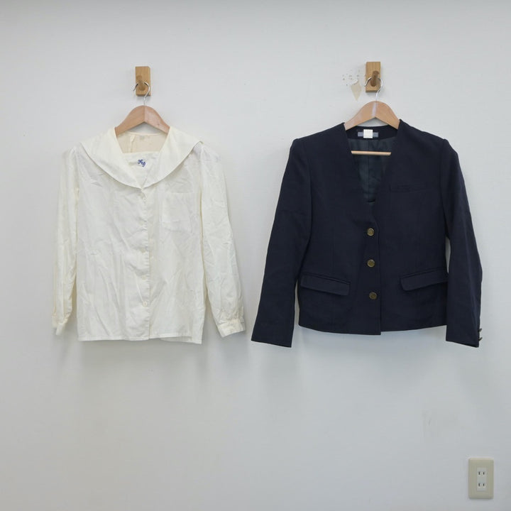 じ*ん様 支給品 奈良橿原高校 ユニフォーム 3点 上下セット 中古】奈良県 橿原学院高等学校 女子制服 5点 (ブレザー・ベスト