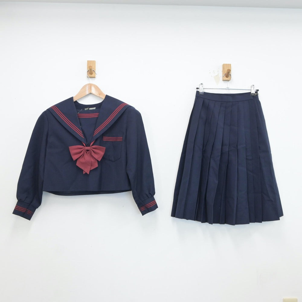 中古制服】奈良県 大和高田市立片塩中学校 女子制服 3点（セーラー服・スカート）sf019227【リサイクル学生服】 | 中古制服通販パレイド