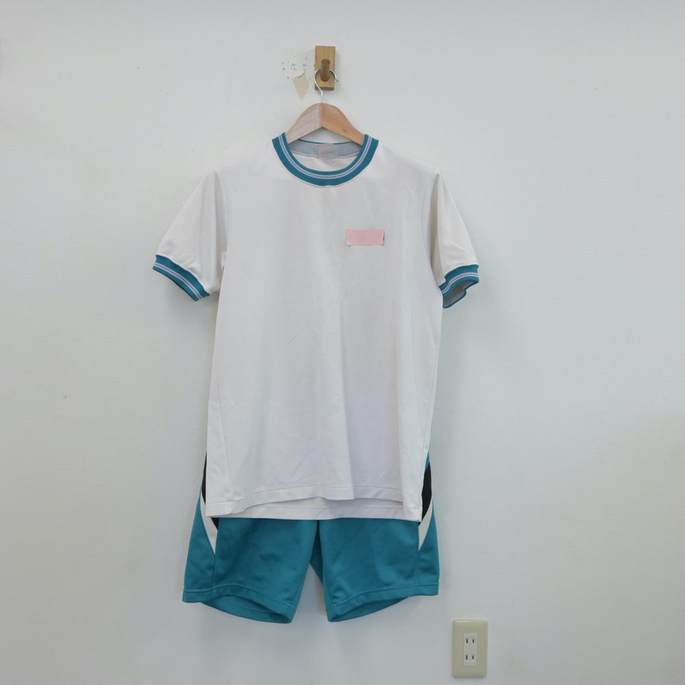 【中古】沖縄県 仲西中学校 男子制服 2点（体操服 上・体操服 下）sf019230