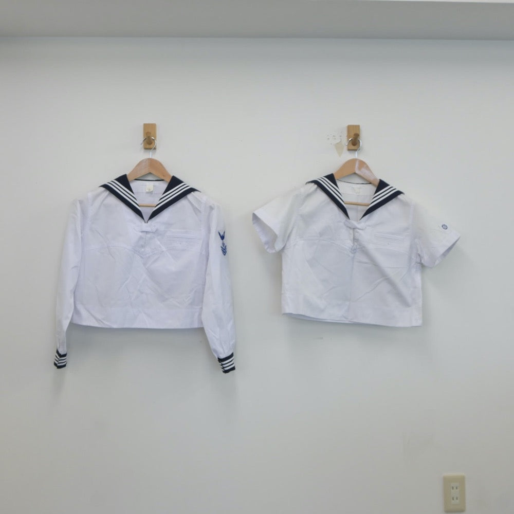 【中古】東京都 共立女子中学校 女子制服 2点（セーラー服・セーラー服）sf019243