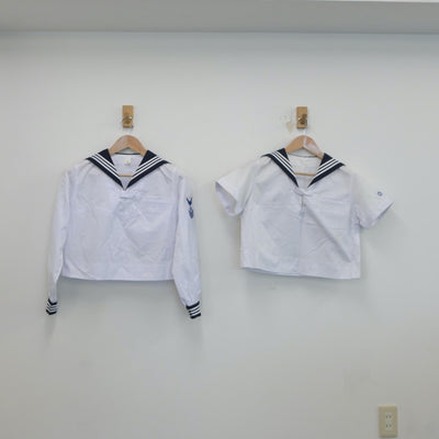 【中古】東京都 共立女子中学校 女子制服 2点（セーラー服・セーラー服）sf019243