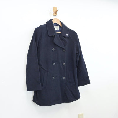 【中古】東京都 共立女子中学校 女子制服 1点（コート）sf019244