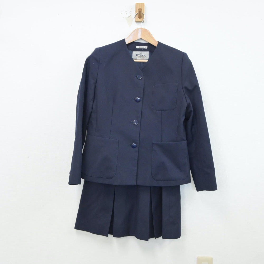 【中古】静岡県 静岡県立静岡高等学校 女子制服 4点（ブレザー・ベスト・スカート）sf019252