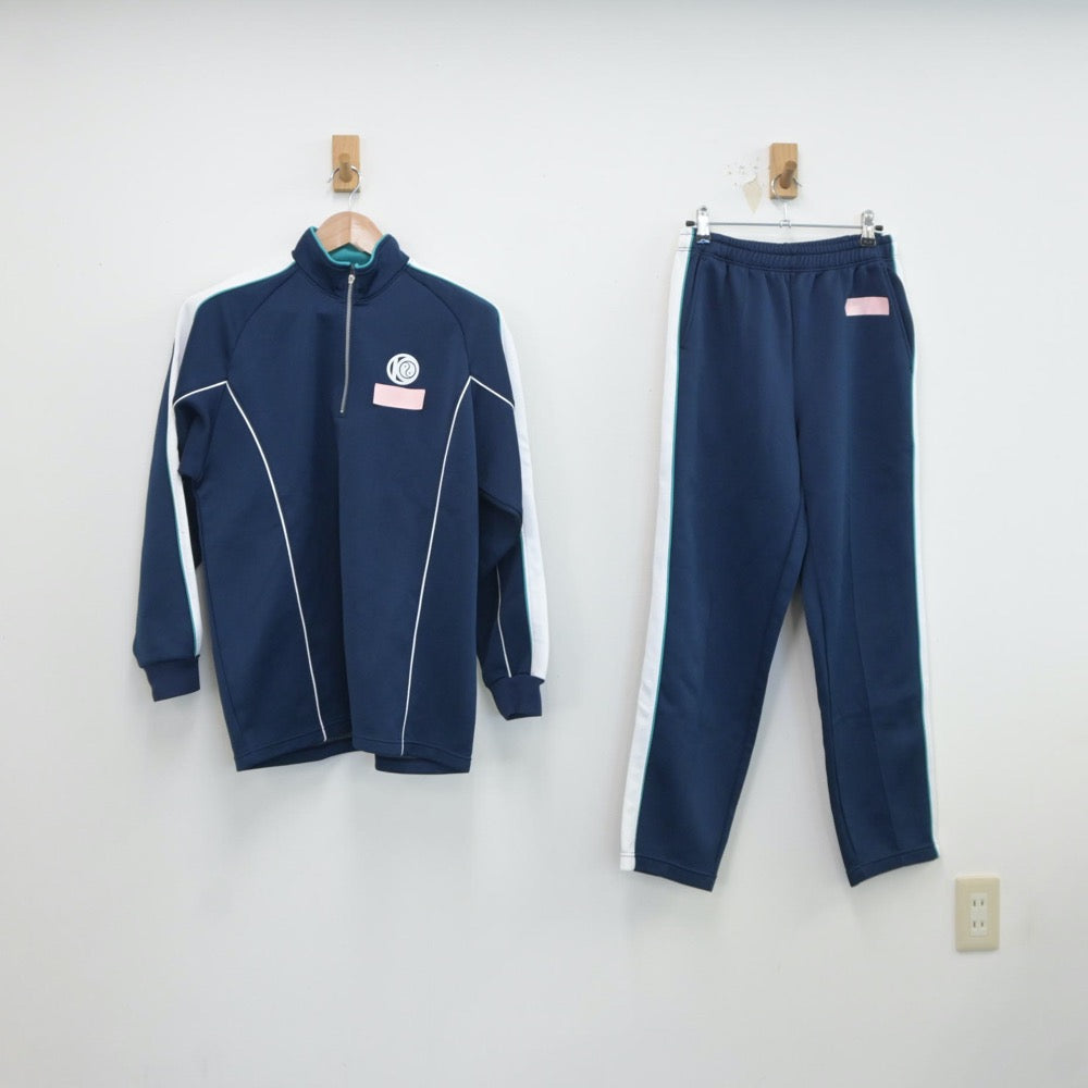 【中古】群馬県 群馬県伊勢崎市興陽高等学校 女子制服 2点（ジャージ 上・ジャージ 下）sf019258