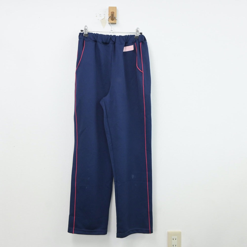 【中古】山口県 下関短期大学附属高等学校 女子制服 2点（ジャージ 上・ジャージ 下）sf019259