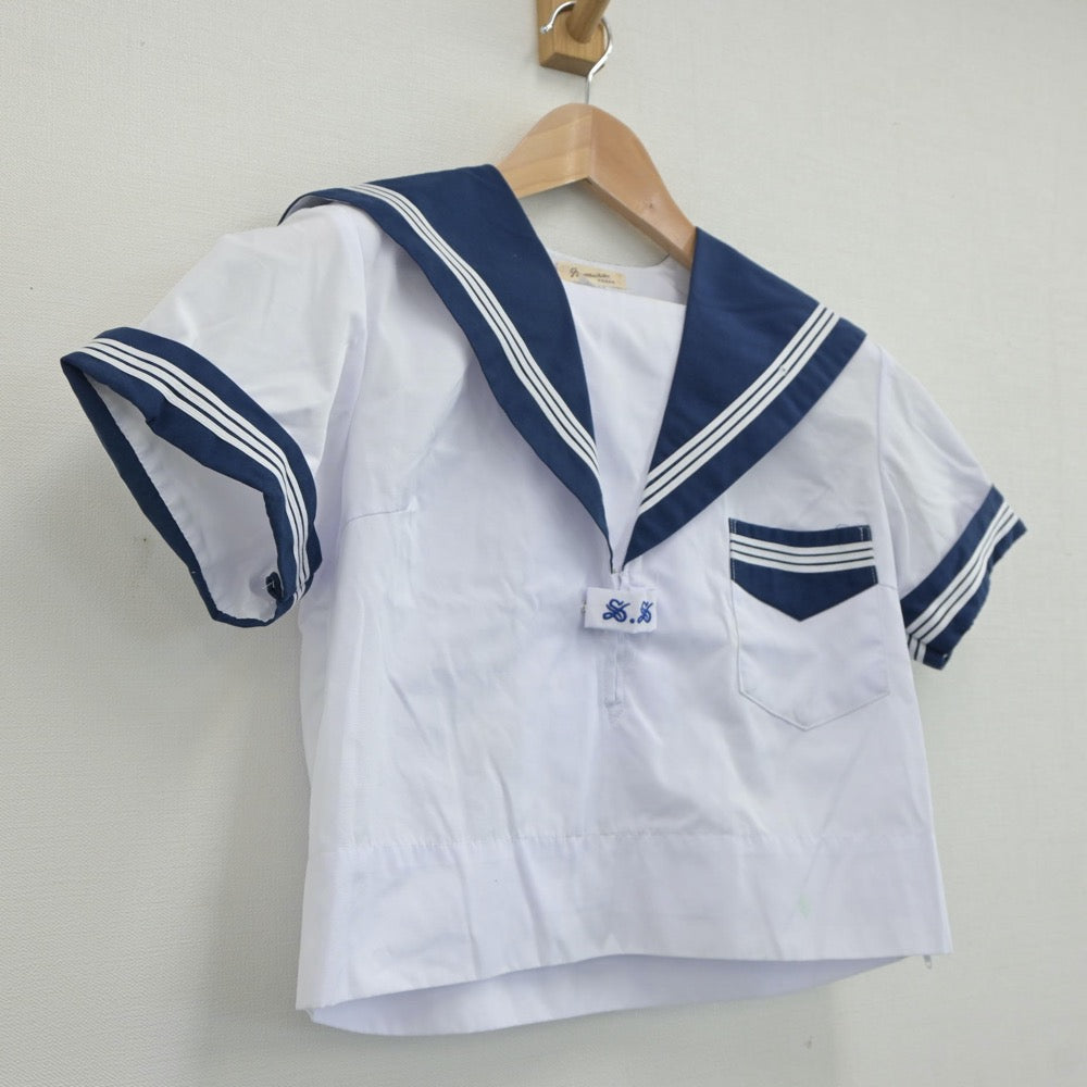 【中古】大阪府 大阪成蹊女子高等学校 女子制服 2点（セーラー服）sf019266