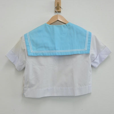 【中古】大阪府 夕陽丘高等学校 女子制服 2点（セーラー服・スカート）sf019270