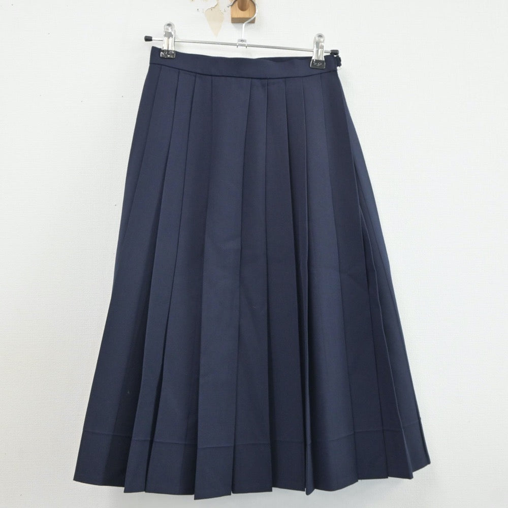 【中古】大阪府 夕陽丘高等学校 女子制服 2点（セーラー服・スカート）sf019271