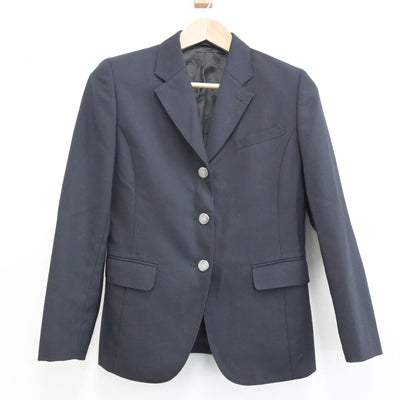 【中古】福岡県 須恵高等学校 女子制服 3点（ブレザー・スカート）sf019279