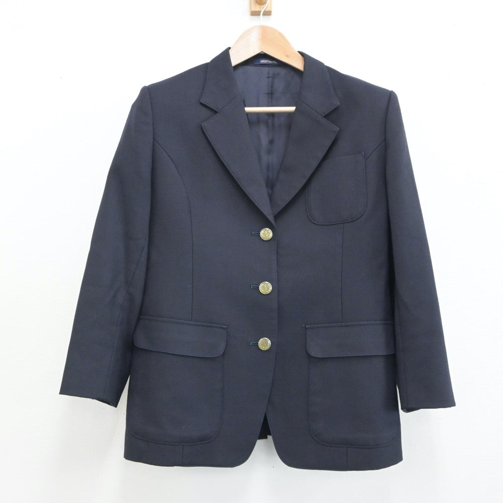 【中古】三重県 名張高等学校 女子制服 4点（ブレザー・スカート）sf019282